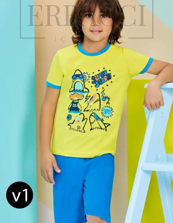 تیشرت شلوارک پسرانه