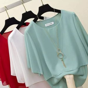 شومیز دخترانه حریر